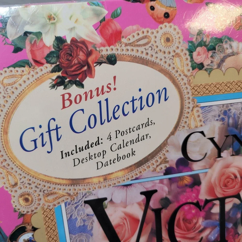 Cynthia Hart Victoriana 2006 Calendar Gift Collection Floral Ephemera SEALED NEW